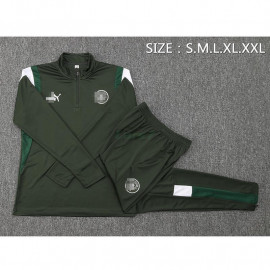 Sudadera de Entrenamiento Manchester City 2023/2024 Verde Oscuro