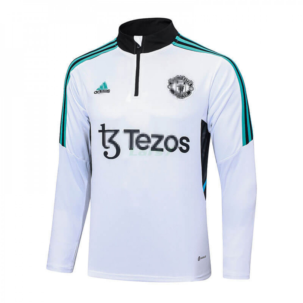 Sudadera de Entrenamiento Manchester United 2023/2024 Blanco