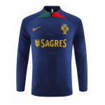 Sudadera de Entrenamiento Portugal 2023 Azul