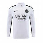 Sudadera de Entrenamiento PSG 2023/2024 Blanco/Negro