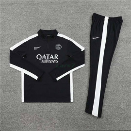 Sudadera de Entrenamiento PSG 2023/2024 Negro/Blanco