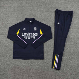 Sudadera de Entrenamiento Real Madrid 2023/2024 Niño Kit Azul Marino