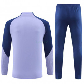 Sudadera de Entrenamiento Tottenham Hotspur 2023/2024 Niño Kit Morado/Azul