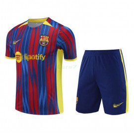 Camiseta de Entrenamiento Barcelona 2023/2024 Azul/Rojo