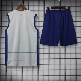 Camiseta de Entrenamiento Barcelona Sin Mangas 2023/2024 Kit Gris