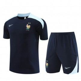 Camiseta de Entrenamiento Francia 2023 Azul Marino