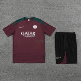 Camiseta de Entrenamiento PSG 2023/2024 Rojo Oscuro