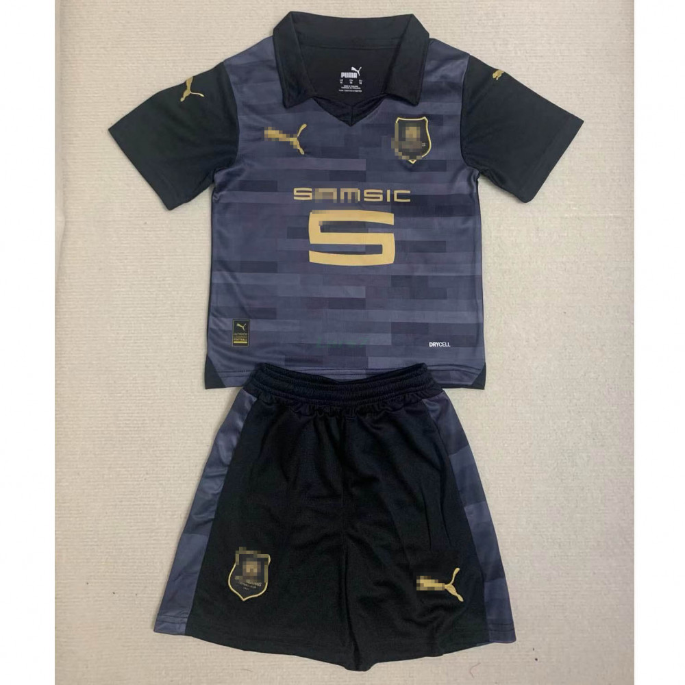 Camiseta Stade Rennais 3ª Equipación 2023/2024 Niño Kit