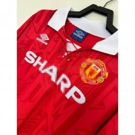 Camiseta Manchester United 1ª Equipación Retro 1992/94 ML