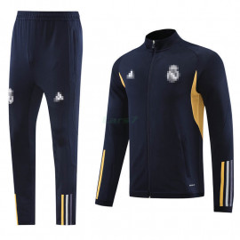 Chaqueta Real Madrid 2023/2024 Azul Marino/Amarillo