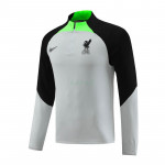 Sudadera de Entrenamiento Liverpool 2023/2024 Gris/Negro