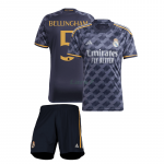 Camiseta Bellingham 5 Real Madrid 2ª Equipación 2023/2024 Niño Kit