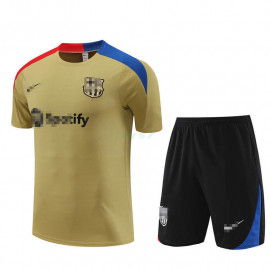 Camiseta de Entrenamiento Barcelona 2023/2024 Dorado