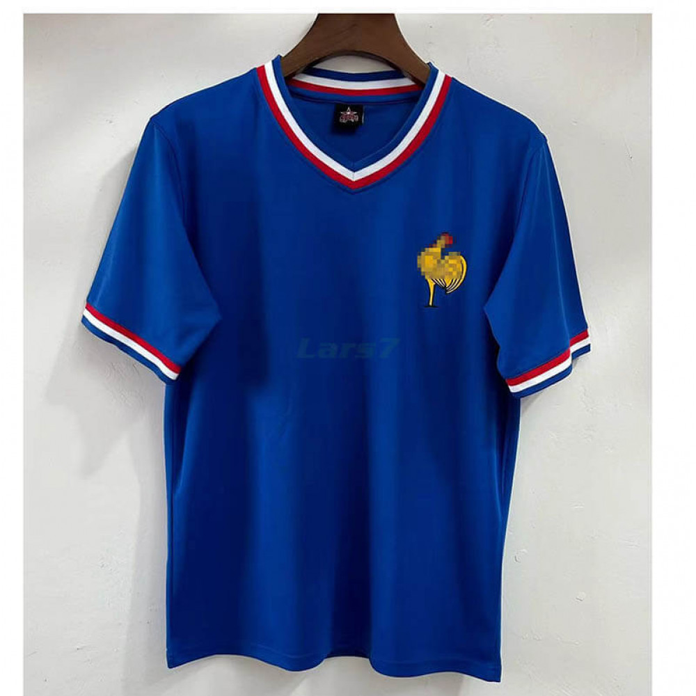 Camiseta Francia Primera Equipación Retro 1971 