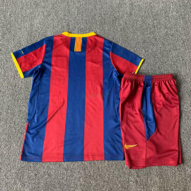 Camiseta Barcelona 1ª Equipación Retro 10/11 Niño Kit