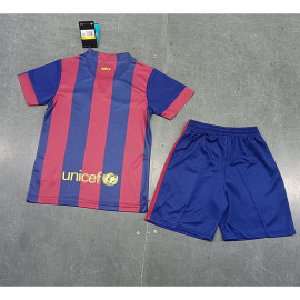 Camiseta Barcelona 1ª Equipación Retro 14/15 Niño Kit