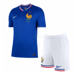 Camiseta Francia 1ª Equipación 2024 Niño Kit