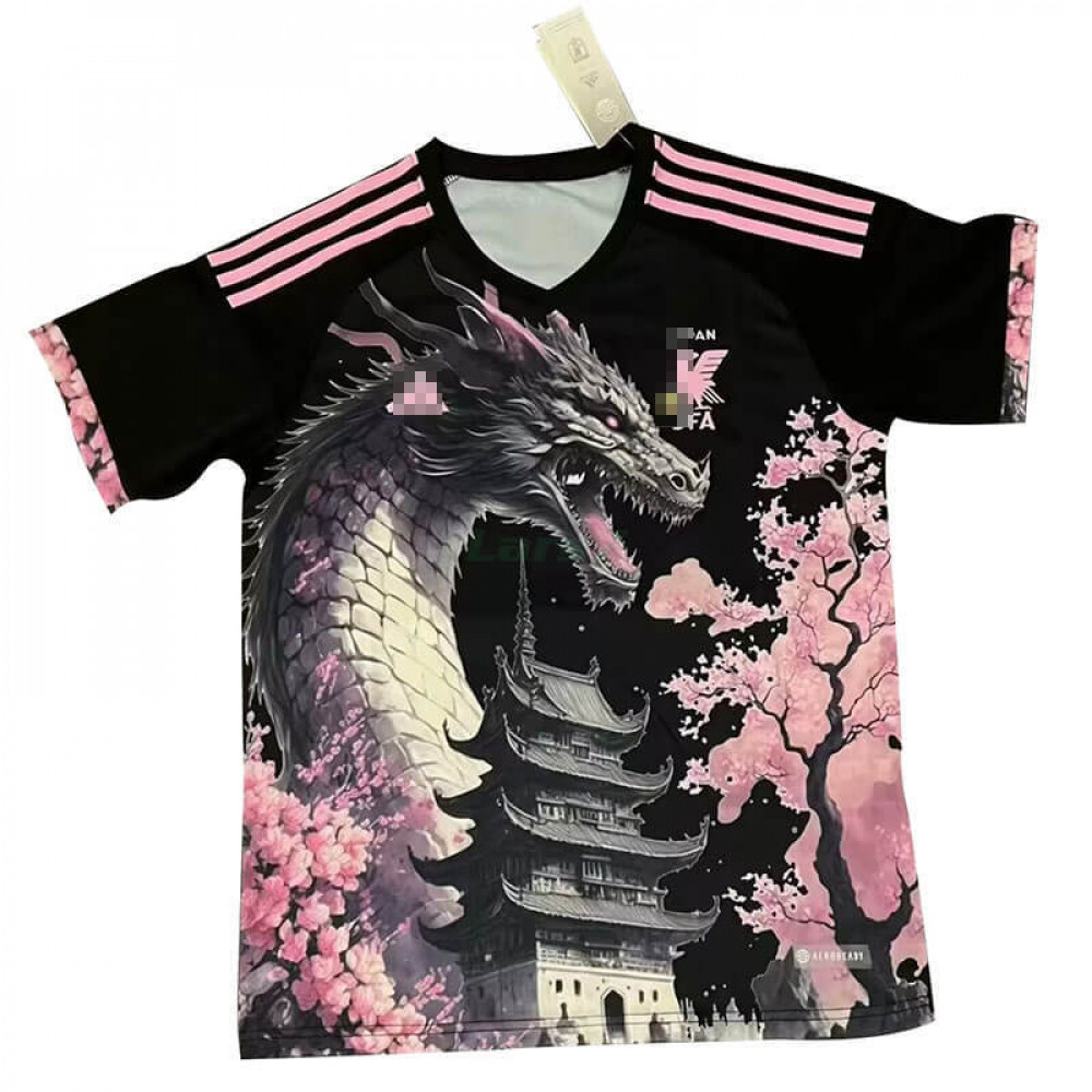 Camiseta Japón Especial Edición 2024 Negro/Rosa