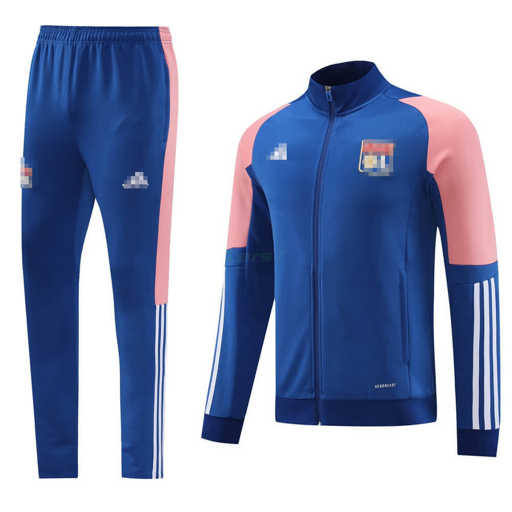 Chandal Olympique De Lyon 2023/2024 Azul/Rosa