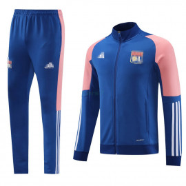 Chaqueta Olympique De Lyon 2023/2024 Azul/Rosa