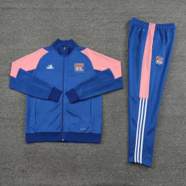 Chaqueta Olympique De Lyon 2023/2024 Azul/Rosa