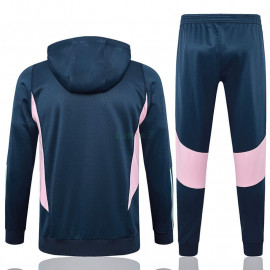 Sudadera de Entrenamiento Ajax de Ámsterdam 2023/2024 Con Capucha Kit Azul Marino