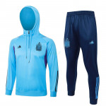 Sudadera de Entrenamiento Argentina 2023 Con Capucha Kit Azul