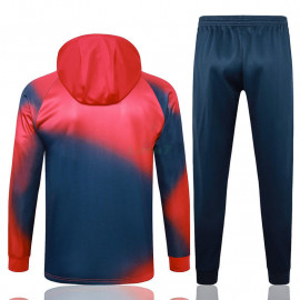 Sudadera de Entrenamiento PSG 2023/2024 Con Capucha Niño Kit Rojo/Azul