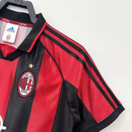 Camiseta AC Milan 1ª Equipación Retro 1998/99