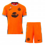 Camiseta Inter de Milán 3ª Equipación 2023/2024 Tartarughe Ninja Niño Kit