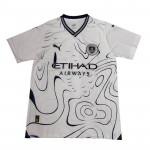 Camiseta Manchester City 2024/2025 Blanco/Negro