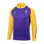 Chaqueta Real Madrid 2024/2025 Morado/Amarillo