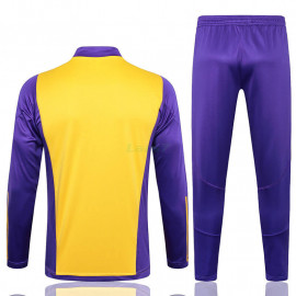 Sudadera De Entrenamiento Real Madrid 2024/2025 Amarillo/Morado