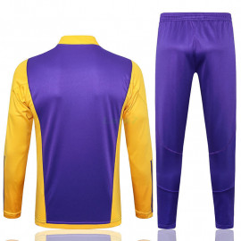 Sudadera De Entrenamiento Real Madrid 2024/2025 Kit Morado/Amarillo