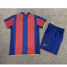 Camiseta Barcelona 1ª Equipación Retro 07/08 Niño Kit