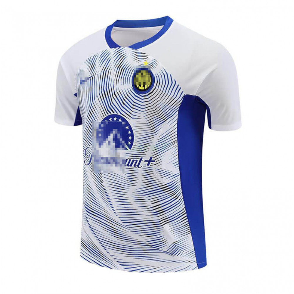 Camiseta de Entrenamiento Inter de Milán 2024/2025 Blanco/Azul