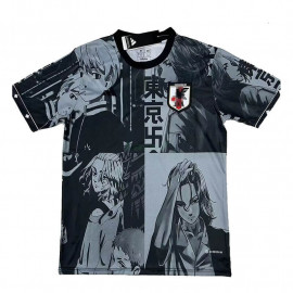 Camiseta Japón 2024 Anime Negro