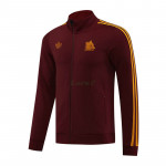 Chaqueta AS Roma 2024/2025 Rojo Oscuro