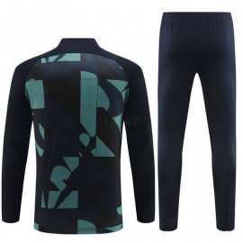 Sudadera De Entrenamiento Barcelona 2024/2025 Niño Kit Azul Marino Camuflaje