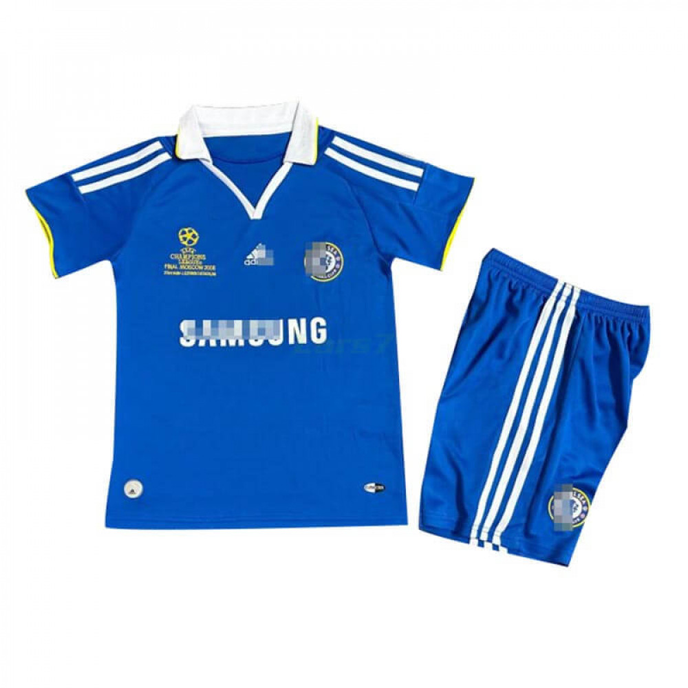 Camiseta Chelsea 1ª Equipación Retro 2007/08 Niño Kit