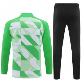 Sudadera de Entrenamiento Atlético de Madrid 2024/2025 Kit Verde/Blanco