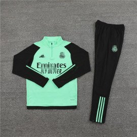 Sudadera de Entrenamiento Real Madrid 2024/2025 Kit Verde/Negro