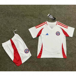 Camiseta Chile 2ª Equipación 2024 Niño Kit