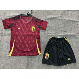 Camiseta Bélgica 1ª Equipación 2024 Niño Kit