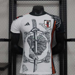 Camiseta Japón Especial Edición 2024 Blanco/Negro (EDICIÓN JUGADOR)