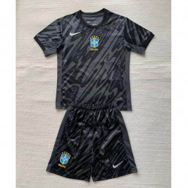 Camiseta De Portero Brasil 2024 Negro