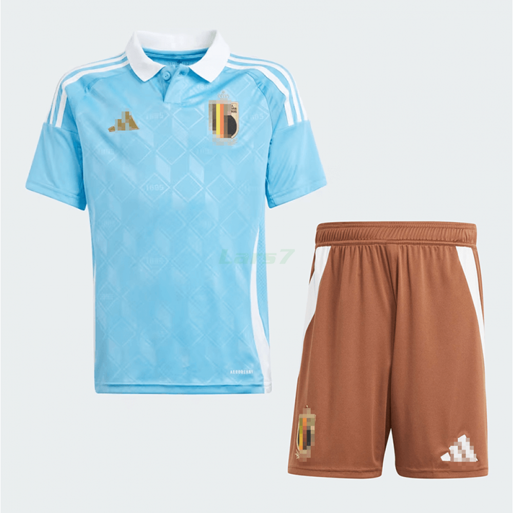 Camiseta Bélgica 2ª Equipación 2024 Niño Kit