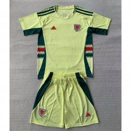 Camiseta Gales 2ª Equipación 2024 Niño Kit