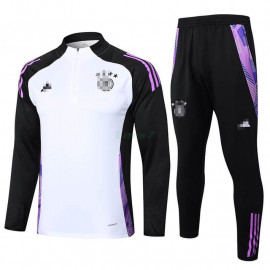 Sudadera de Entrenamiento Alemania 2024 Kit Blanco/Negro