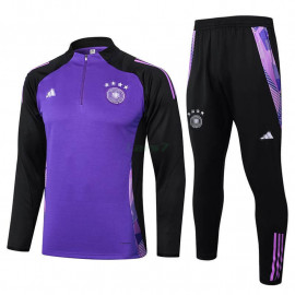 Sudadera de Entrenamiento Alemania 2024 Morado/Negro